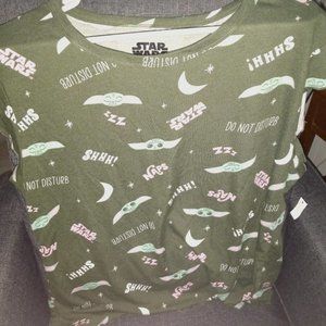 NWT STAR WARS Mandalorian PJ Top T-shirt, XL